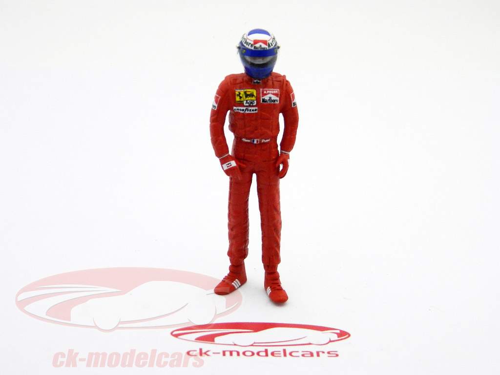 A. Prost driver figure formula one 1990 staying Edition 1 1:18 TopMo