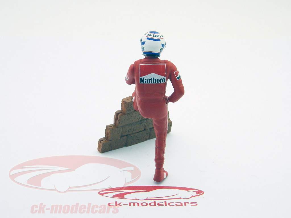 A. pilote Prost chiffre formule 1 1990 permanent au Mur 1:18 TopMo