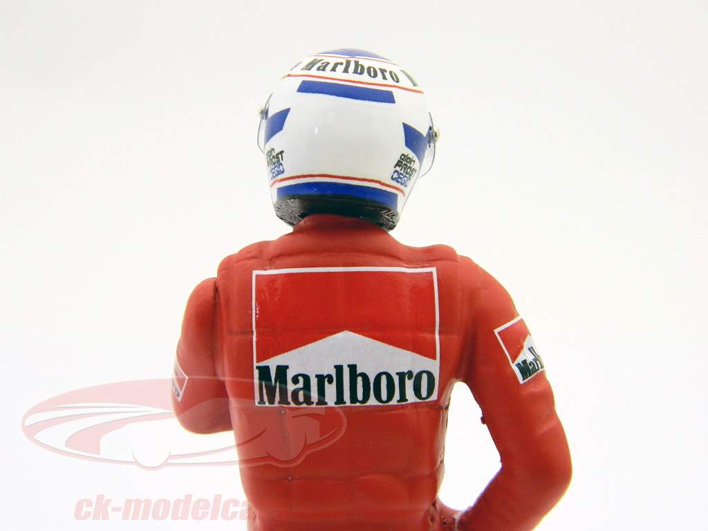 A. pilote Prost chiffre formule 1 1990 permanent au Mur 1:18 TopMo