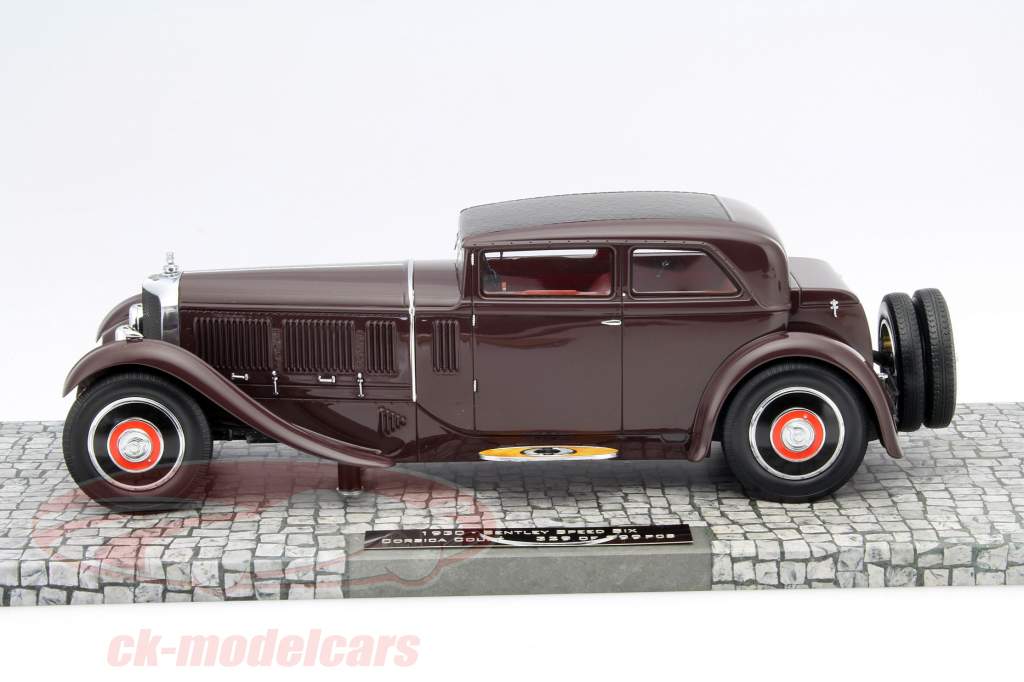 Bentley Speed Six Corsica Coupe année 1930 pourpre 1:18 Minichamps
