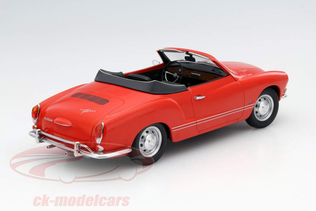 Volkswagen VW Karmann Ghia anno 1970 rosso 1:18 Minichamps