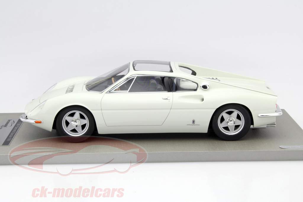 Ferrari F365P Berlinetta Speciale Gianni Agnelli Year 1968 white 1:18 Tecnomodel