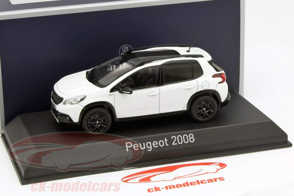 Peugeot 2008 année 2016 blanc 1:43 Norev