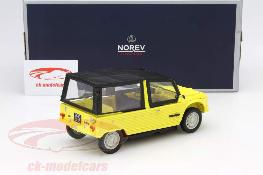 Citroen Mehari année 1983 jaune 1:18 Norev