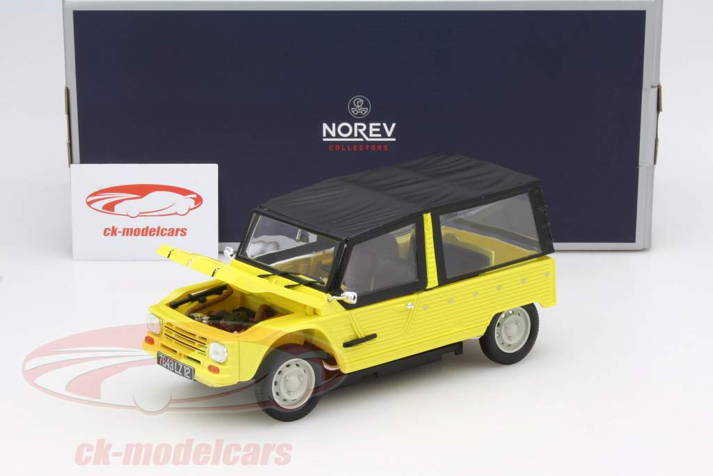 Citroen Mehari année 1983 jaune 1:18 Norev