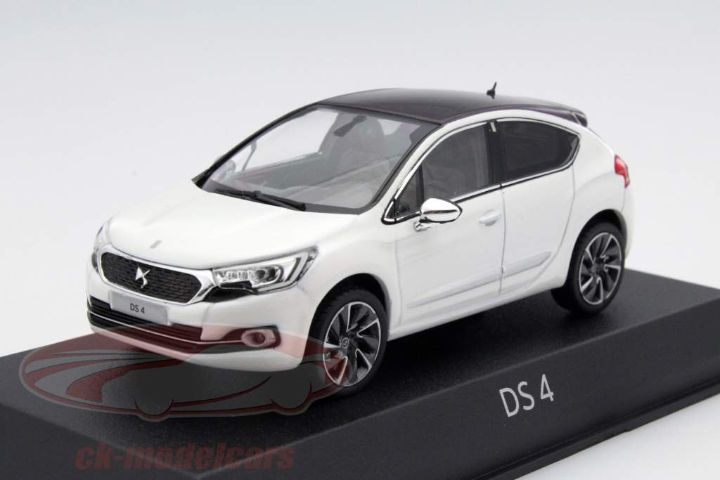 Citroen DS 4 год 2015 белый 1:43 Norev