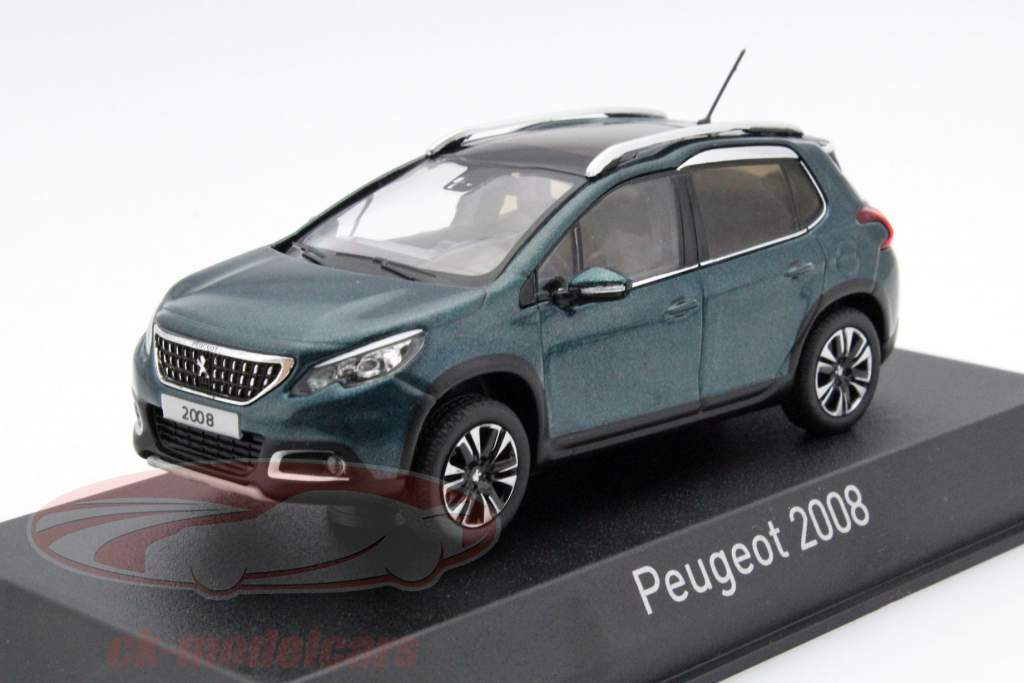 标致 2008 2016年 翡翠绿色 1:43 诺威尔 Norev