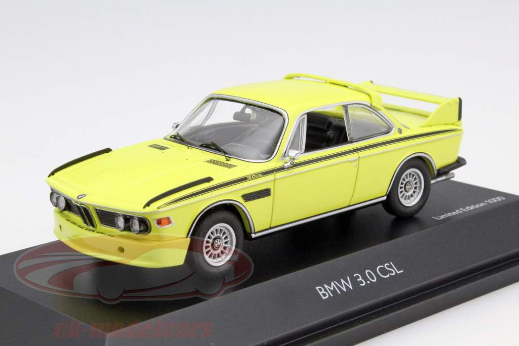 宝马 3.0 CSL (E9) 黄色 1:43 舒克 Schuco