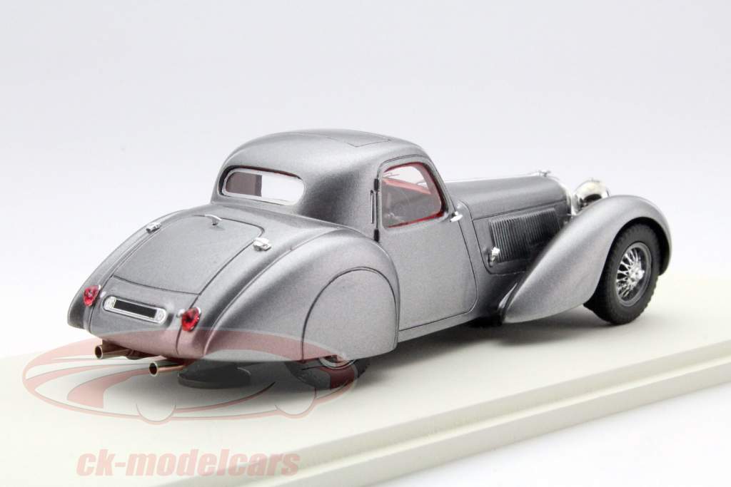 ジャガーSS100クーペ1938シルバー1:43スパーク