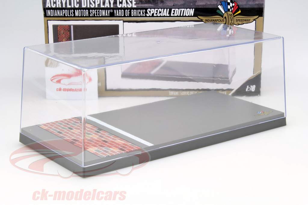 Indianapolis Motor Speedway Yard of Bricks acrylique vitrine 1:18 Greenlight