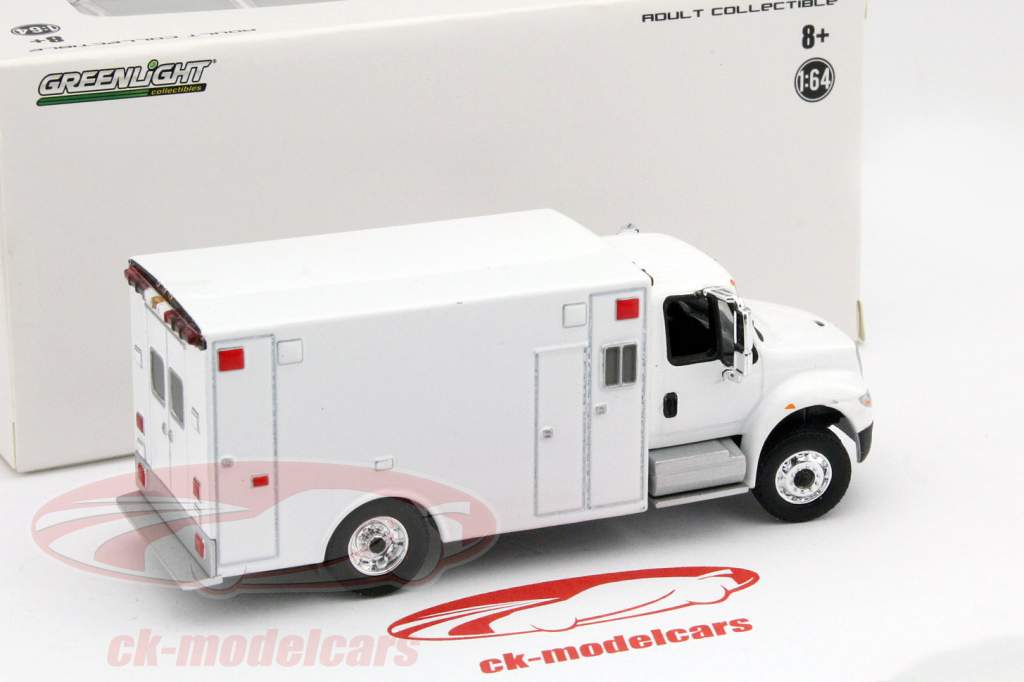 International Durastar Ambulance Year 2013 White 1:64 Greenlight