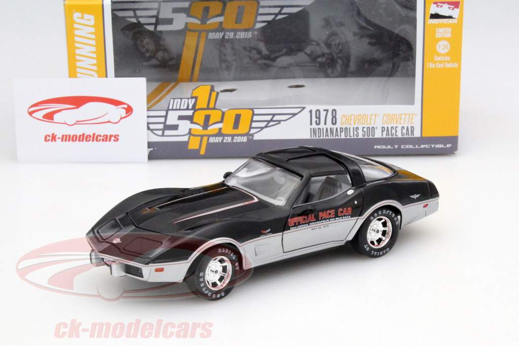 Chevrolet Corvette Indianapolis 500 Pace Car 1978 1:24 Greenlight