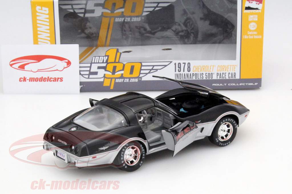 Chevrolet Corvette Indianapolis 500 Pace Car 1978 1:24 Greenlight