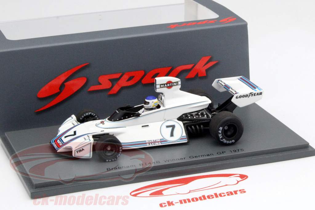 Carlos Reutemann Brabham BT44B #7 gagnant Allemagne GP formule 1 1975 1:43 Spark
