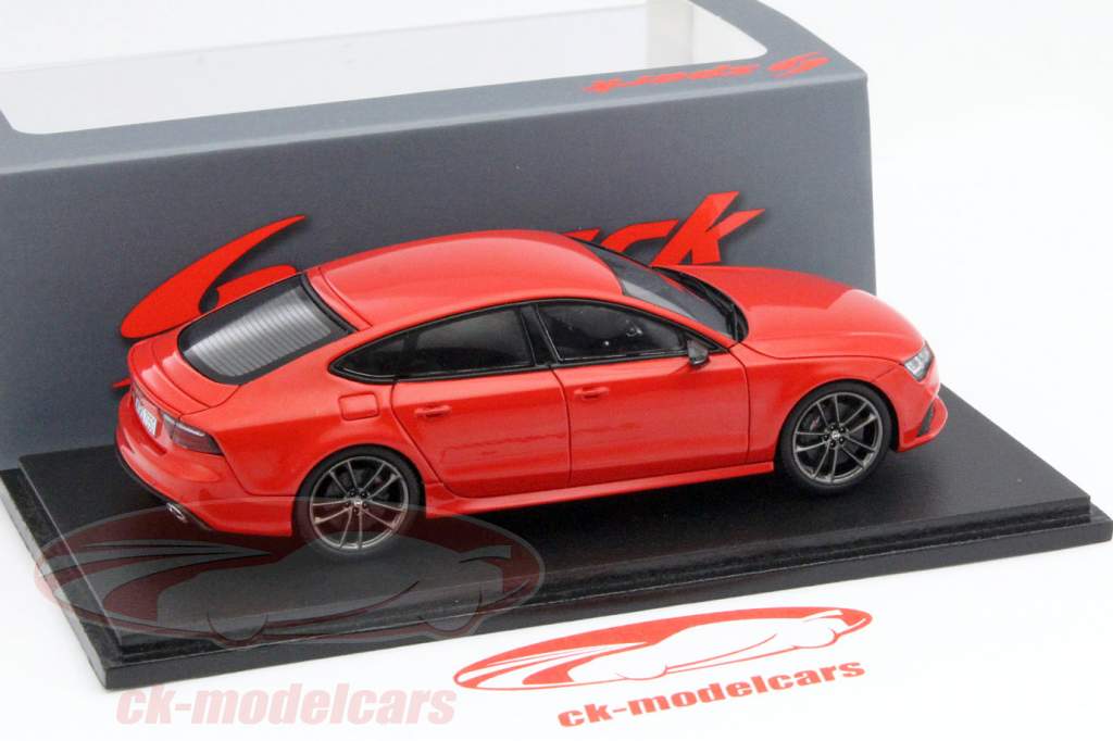 Audi RS7 año 2015 rojo 1:43 Spark