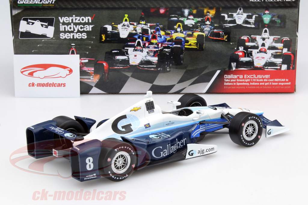 Max Chilton Chevrolet #8 IndyCar Series 2016 1:18 Greenlight