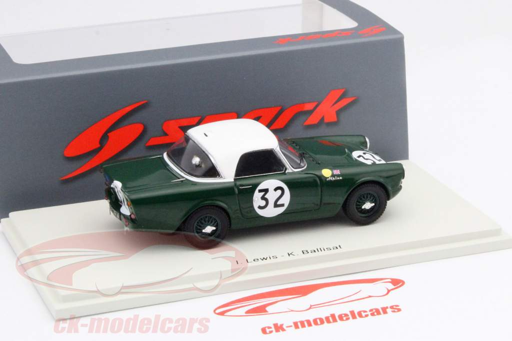 Sunbeam Alpine #32 24h LeMans 1963 Lewis, Ballisat 1:43 Spark
