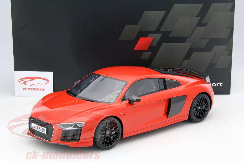 Audi R8 V10 plus Coupe Year 2015 dynamite red 1:12 PremiumClassiXXs