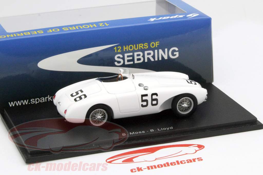 Osca MT4 #56 ganador 12h Sebring 1954 Moss, Lloyd 1:43 Spark