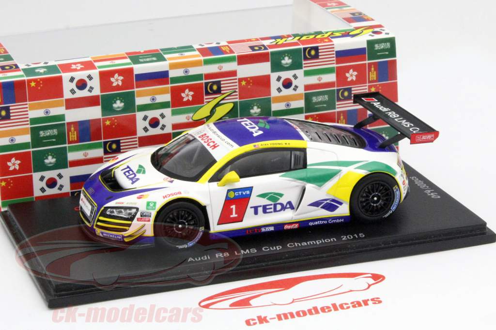 Audi R8 LMS #1 Cup Champion 2015 Alex Yoong 1:43 Spark
