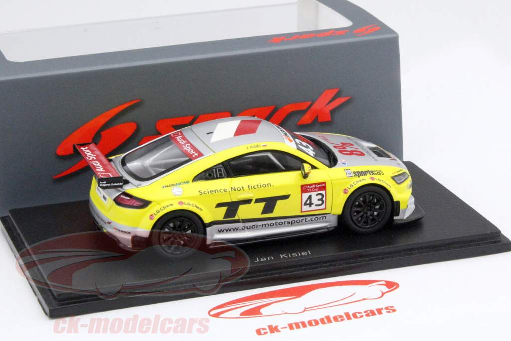 Audi TT Cup champion TT Cup 2015 Jan Kisiel 1:43 Spark