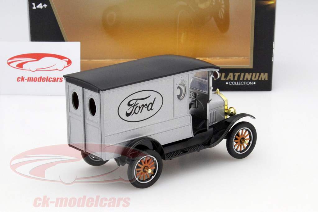 Ford Model T Paddy Wagon 年 1925 银 1:24 MotorMax