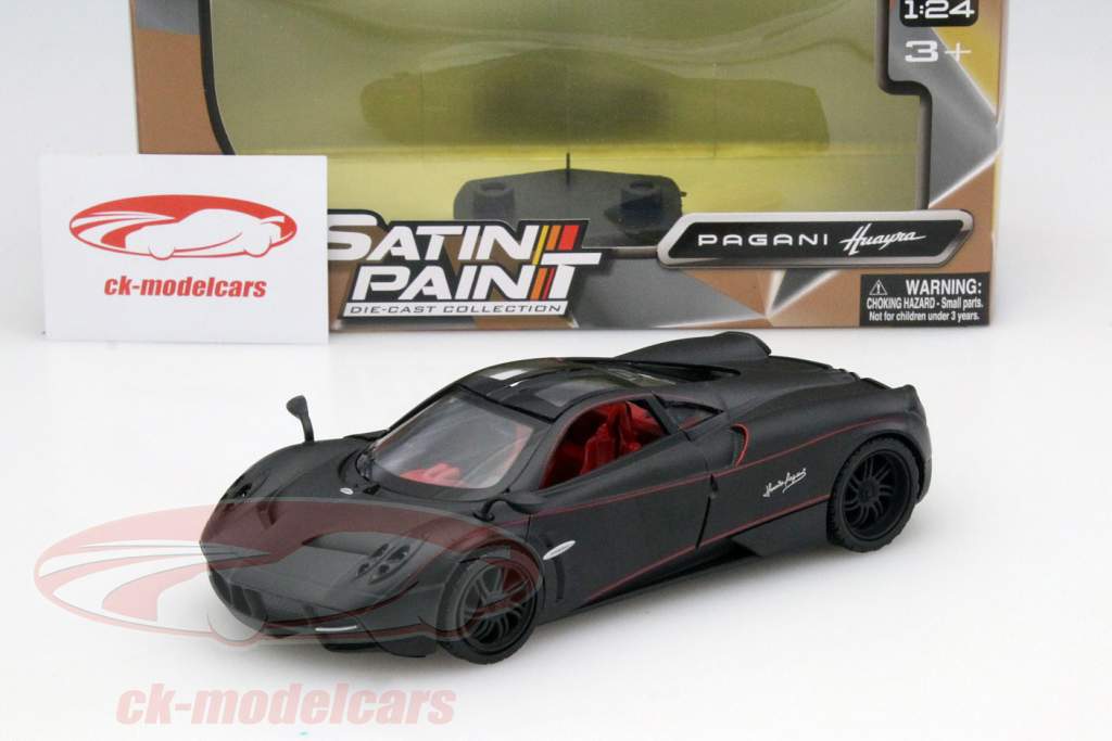 Pagani Huayra mat zwart 1:24 MotorMax