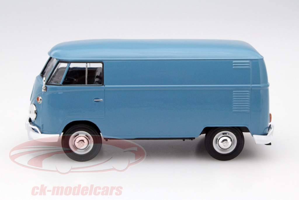 Volkswagen VW Type 2 van blue 1:24 MotorMax