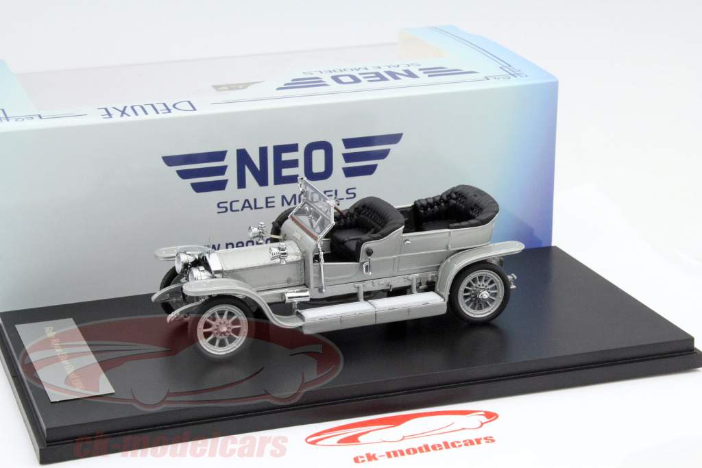 Rolls Royce Silver Ghost Deluxe année 1906 argent 1:43 Neo