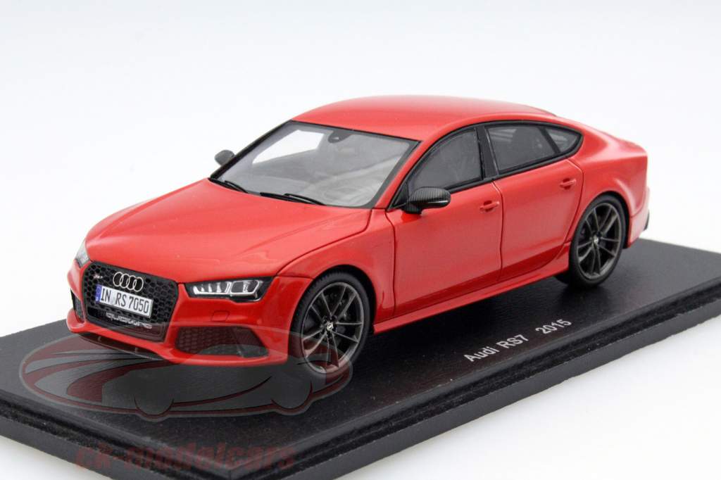 Audi RS7 año 2015 rojo 1:43 Spark