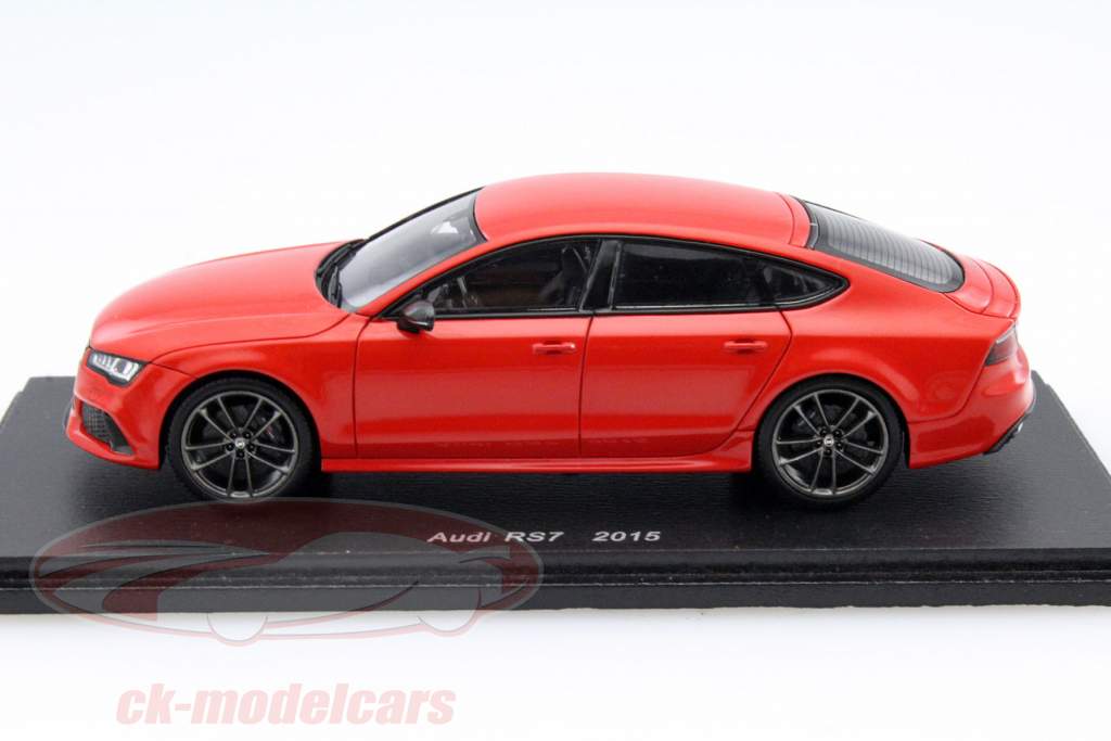 Audi RS7 Year 2015 red 1:43 Spark