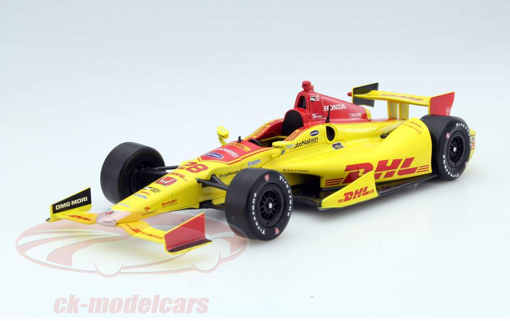Ryan Hunter-Reay Honda #28 IndyCar Series 2016 1:18 Greenlight
