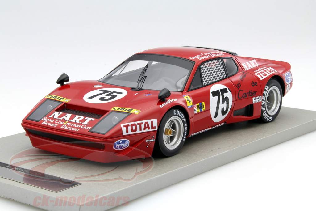 Ferrari 365 GT4 BB #75 24h LeMans 1977 Migault / Guitteny 1:18 Tecnomodel