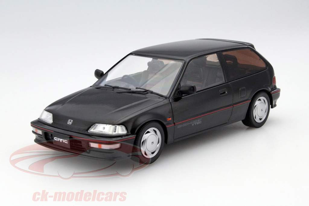 Honda Civic EF8-SR 1998 1/18 ブラック 1/18 Ignition Model Honda CIVIC (EF9) SiR Black (Limited 80
