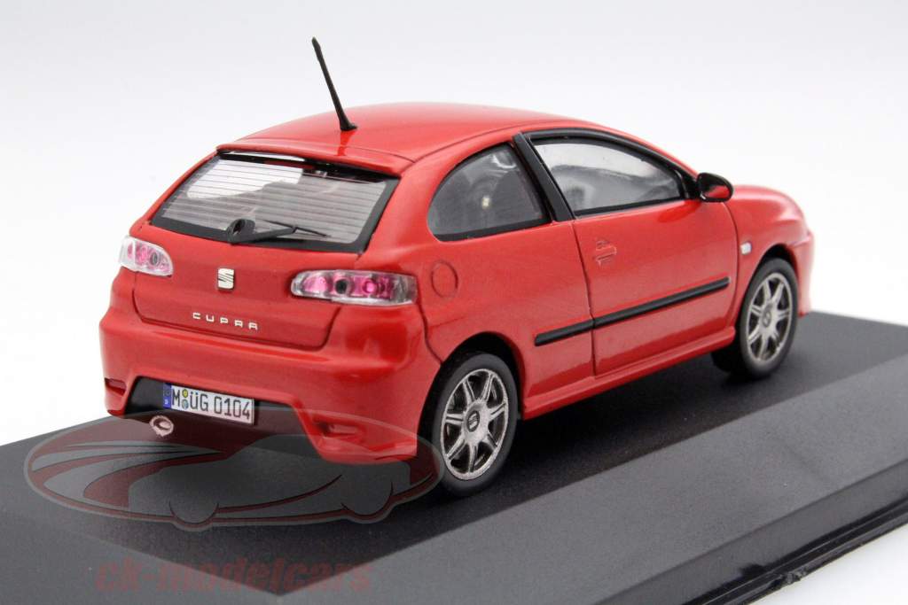 Seat Ibiza Cupra Tdi anno 2006 rosso 1:43 WhiteBox