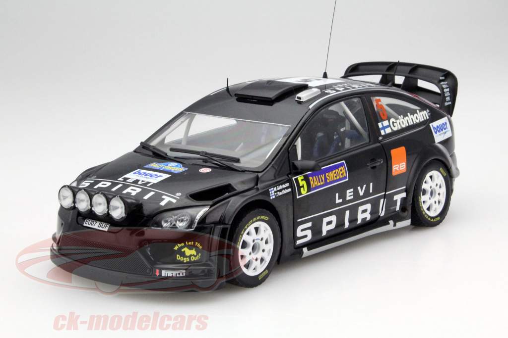 Ford Focus RS WRC08 #5 Rallye Suède 2010 Grönholm, Rautiainen 1:18 SunStar