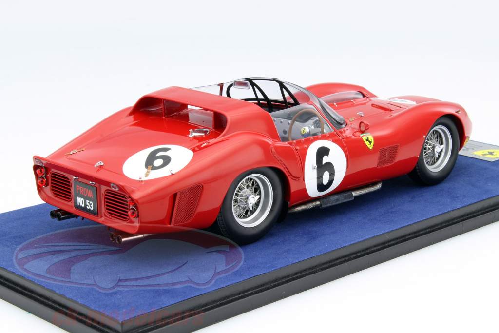 Ferrari 330 TRI #6 winnaar 24h LeMans 1962 Gendebien, Hill 1:18 LookSmart