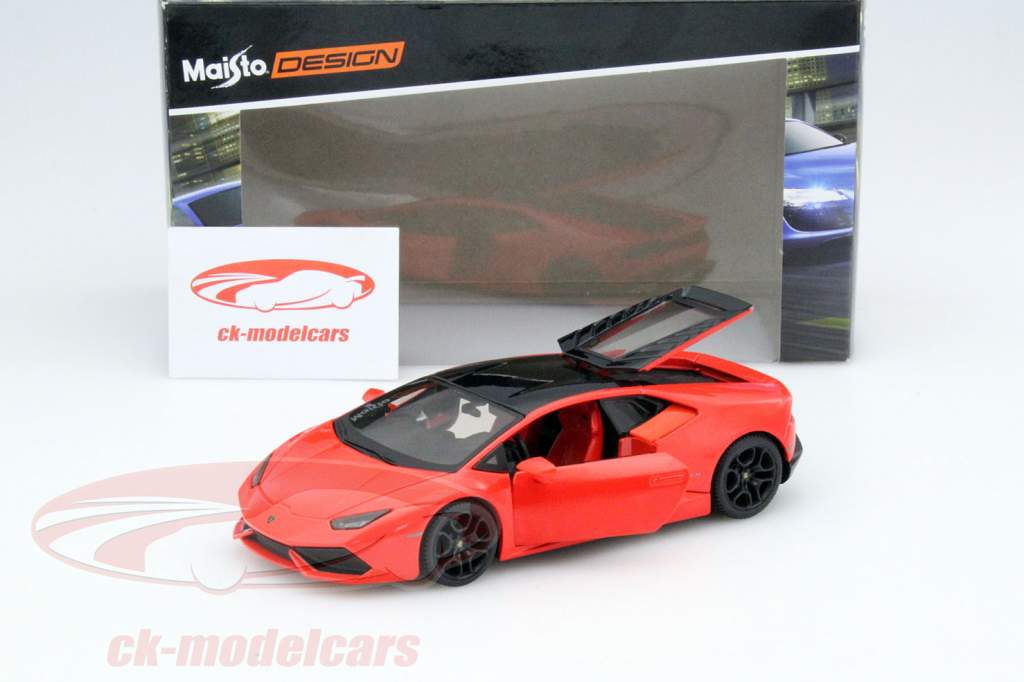 Lamborghini Huracan LP610-4 naranja 1:24 Maisto