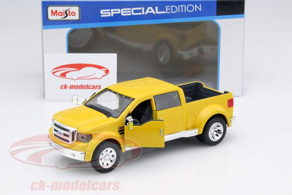 Ford Mighty F-350 Super Duty jaune 1:31