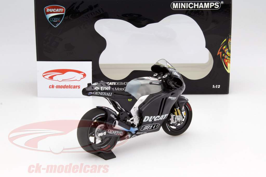 Valentino Rossi Ducati Desmosedici GP12 #46 Test Sepang MotoGP 2012 1:12 Minichamps