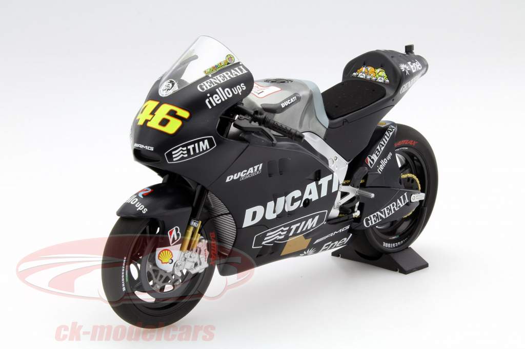 Valentino Rossi Ducati Desmosedici GP12 #46 Test Sepang MotoGP 2012 1:12 Minichamps
