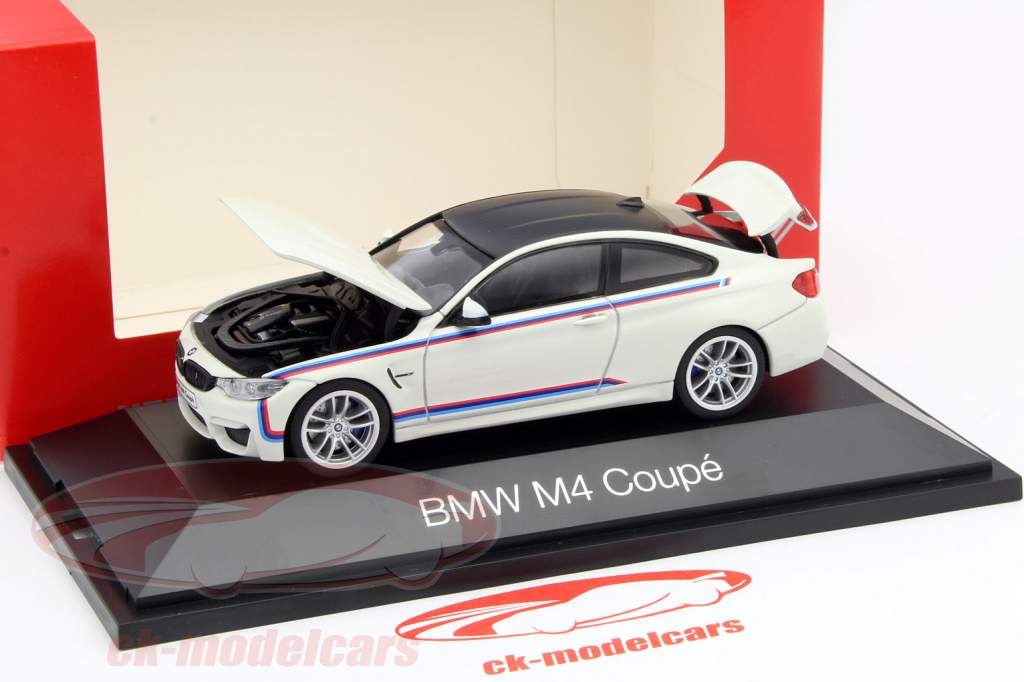 BMW M4 Coupe blanc 1:43 Herpa