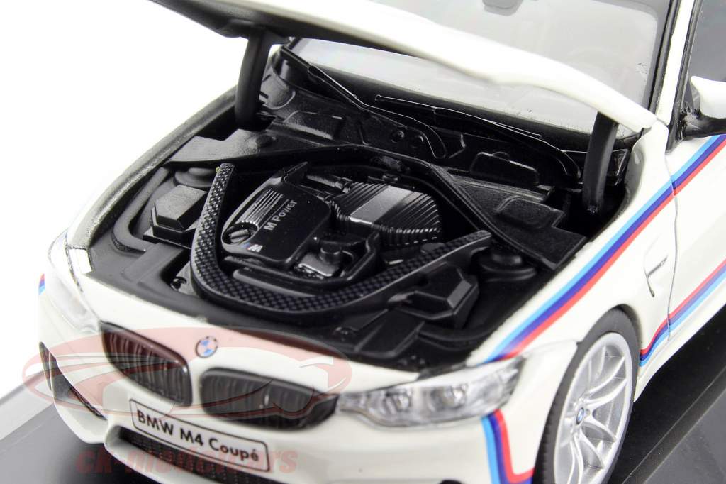 BMW M4 Coupe blanc 1:43 Herpa