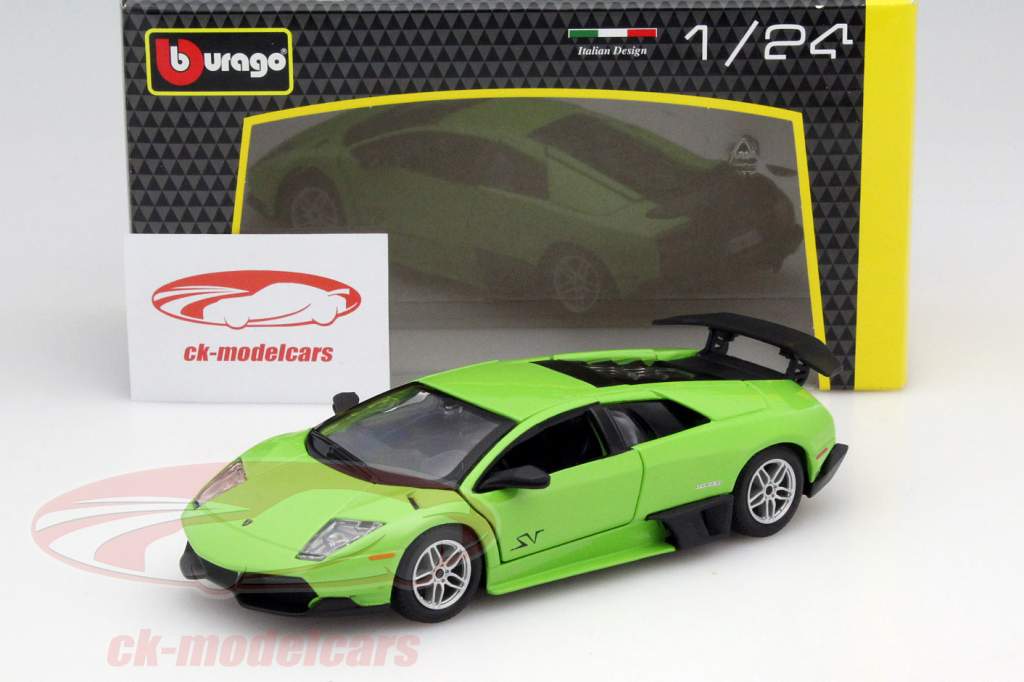 Lamborghini Murcielago LP 670-4 SV vert 1:24 Bburago