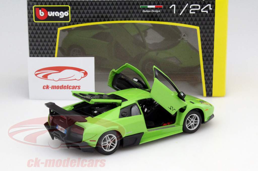 Lamborghini Murcielago LP 670-4 SV vert 1:24 Bburago