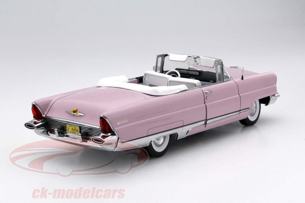 Lincoln Premiere Open Convertible año 1956 rosa 1:18 SunStar