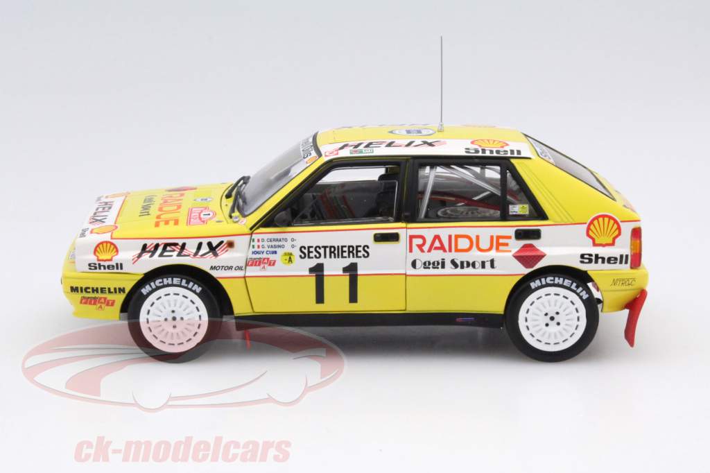 Lancia Delta Integrale #11 Rally Monte Carlo 1989 Cerrato, Vasino 1:18 SunStar