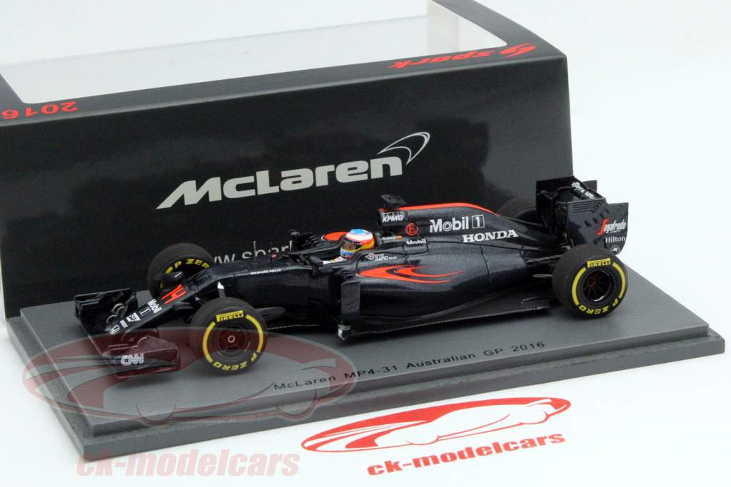 スパーク 1/43 McLaren MP4-31 S.バンドーン サイン入り スパーク 1/43 McLaren MP4-31 S.バンドーン サイン入り