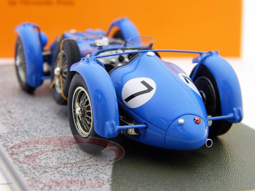 Talbot Lago #7 ex-monoplace décalée 24h LeMans 1950 Spark 1:43