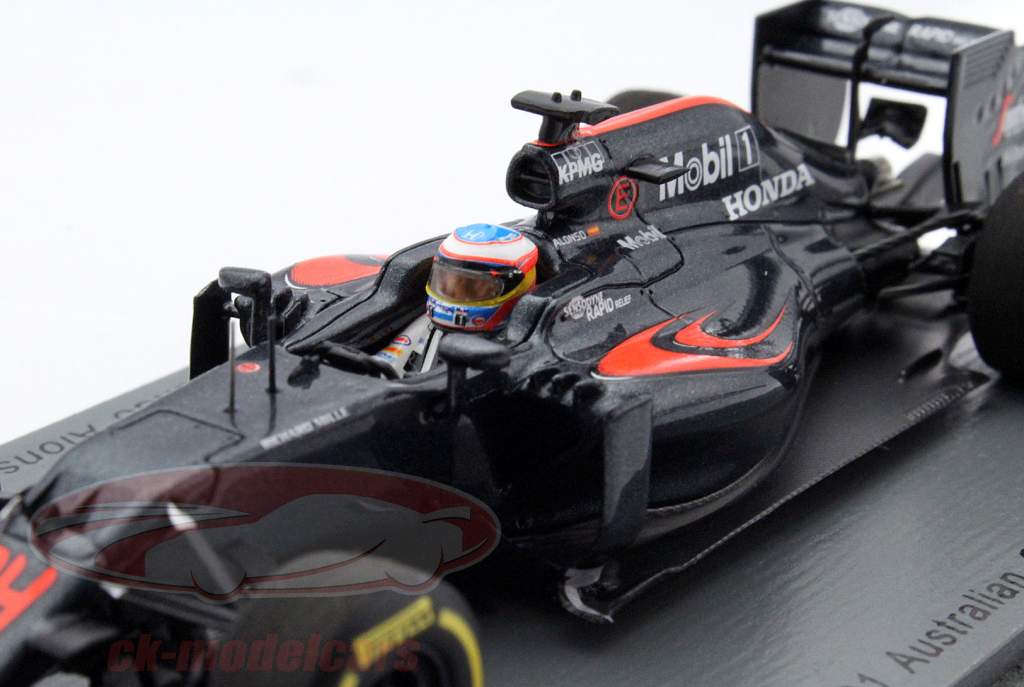 Fernando Alonso McLaren MP4-31 #14 Australia GP fórmula 1 2016 1:43 Spark